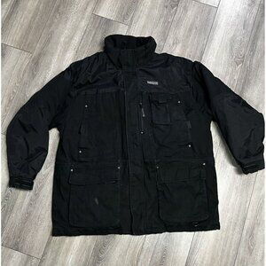 Dakota Outerwear Men's Insulated Chore Coat Jacket Black Duck Canvas 2XL